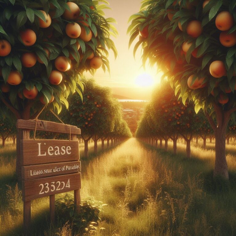 Orchards for Lease